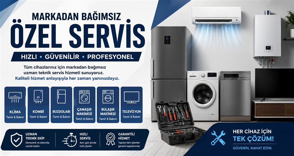 Kocaeli Çetintaş Servisi — markadan bağımsız özel servis